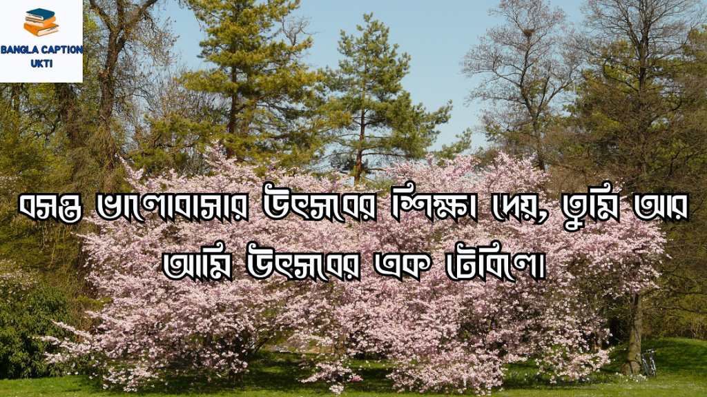 বসন্ত নিয়ে ক্যাপশন