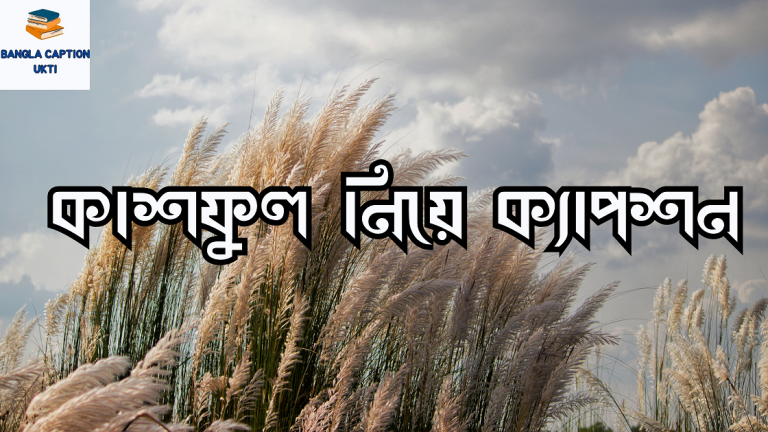 কাশফুল নিয়ে ক্যাপশন